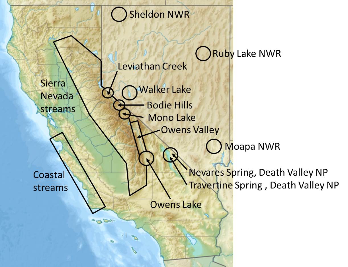 Research Area Map